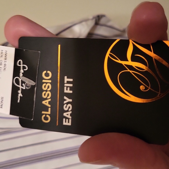 Sean John men's shirt, XXXL Classic Fit, black and white stripes - Picture 4 of 5